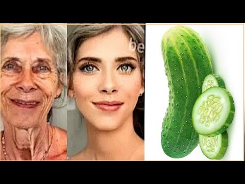 , title : '82 years grandma transform to 30 using banana and cucumber get rid of wrinkles permanently'