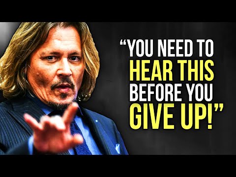 Johnny Depp Leaves The Audience SPEECHLESS | One Of The Best Motivational Speeches Ever