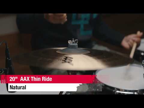 Sabian AAX 20" Thin Ride Natural Finish - Get it from Cymbal House