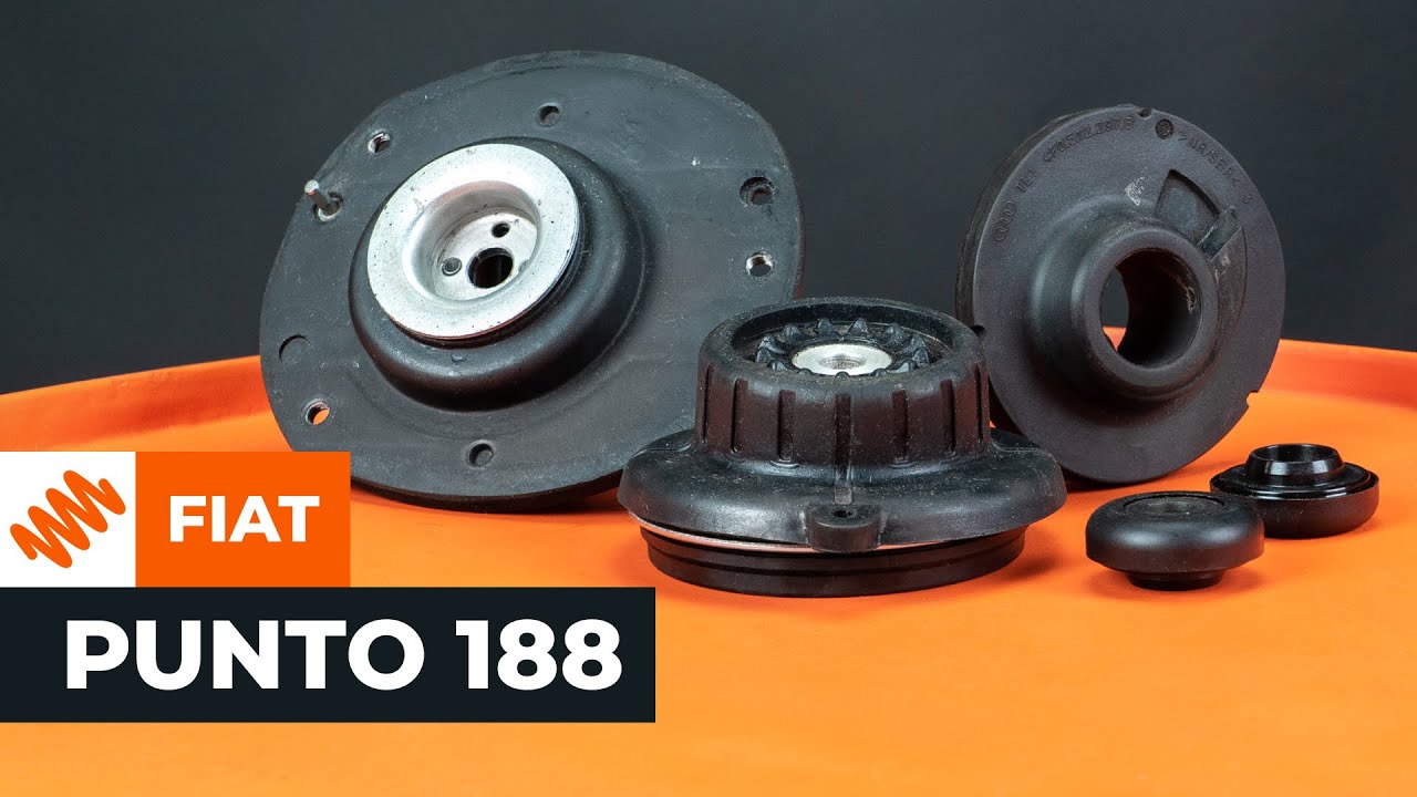 Kaip pakeisti Fiat Punto 188 atraminio guolio: priekis - keitimo instrukcija
