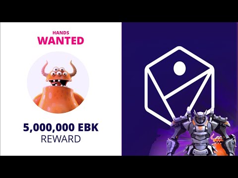 4.500.000 Milhões de Tokens EBK Disponíveis no Bounty Ebakus ! Sem Referencias ...