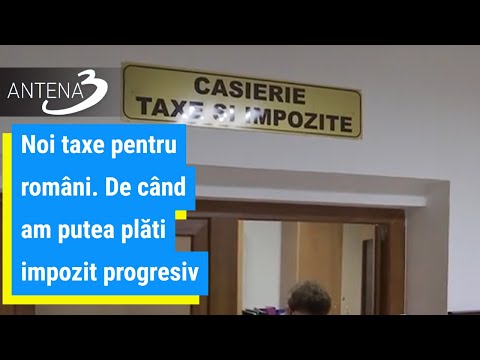 Noi taxe pentru români. De când am putea plăti impozit progresiv