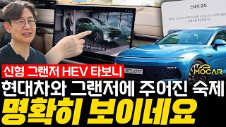  그랜저 하이브리드 vs 가솔린, 정말 하이브리드가 나을까? 가격이 6500만원?! 유튜브 썸네일