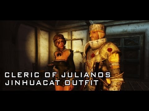 TES V - Skyrim Warrior Cleric of Julianos, JinhuaCat Outfit
