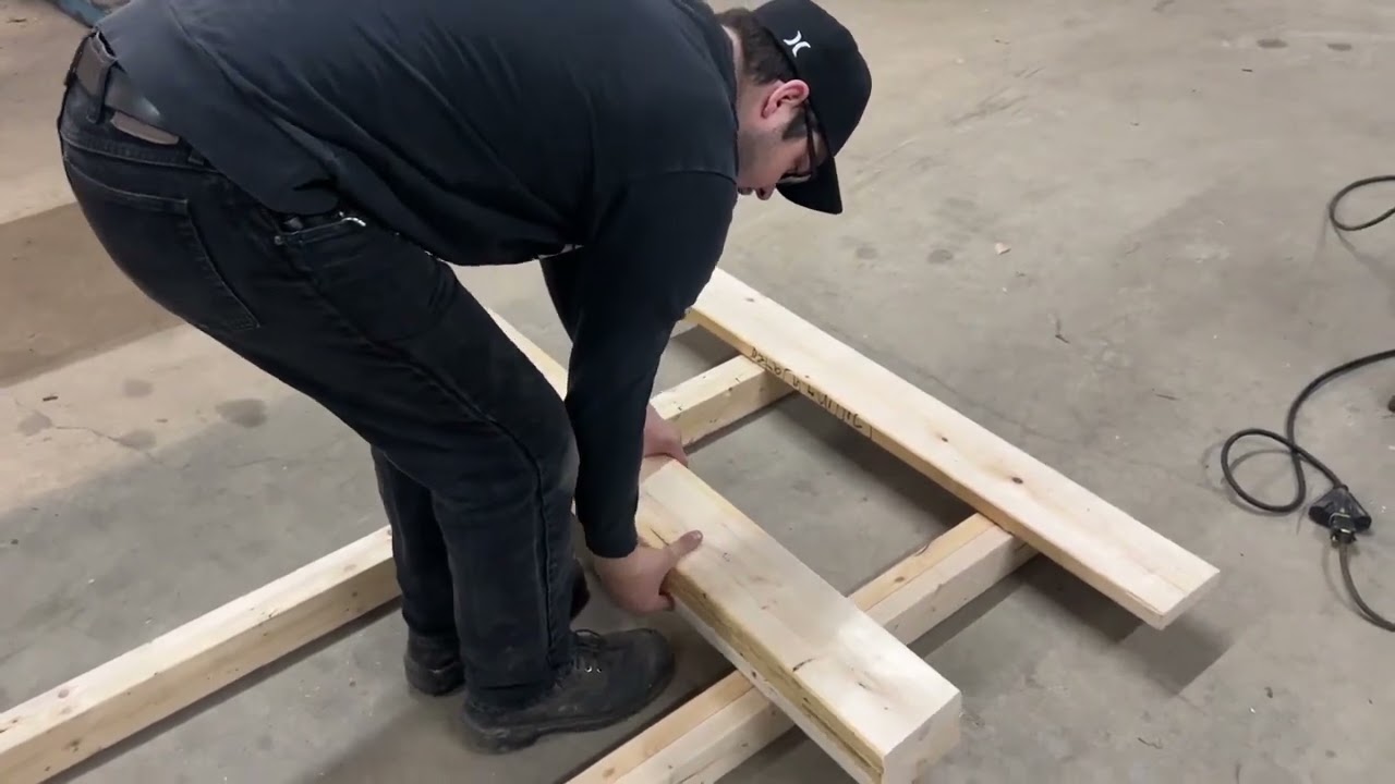 Building a skid & packaging a low profile conveyor quick and easy