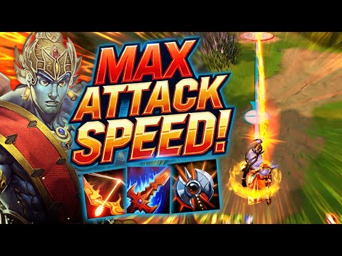 Rama is CRAZY WITH Max Attack Speed in SMITE 2!