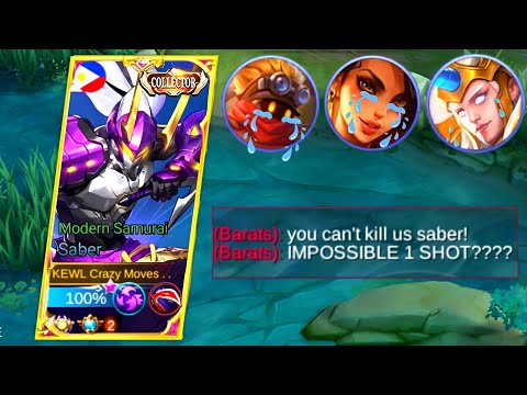 NEVER UNDERESTIMATE SABERPHOBIA!! TOP GLOBAL SABER GAMEPLAY