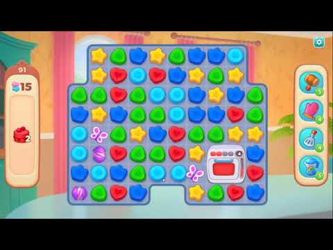 Tasty Makeover Level 91 - NO BOOSTERS GAMEPLAY + STORY 👱‍♀️😺 | SKILLGAMING ✔️