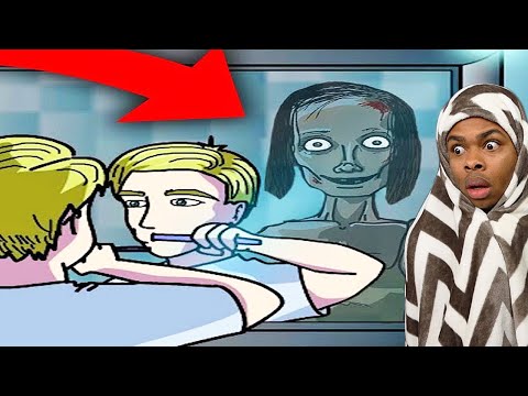 Reacting To True Story Scary Animations Part 78 (Do Not Watch Before Bed)