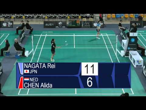 Rei Nagata vs Alida Chen (WS, Qualifier) - Orleans Intl. 2016