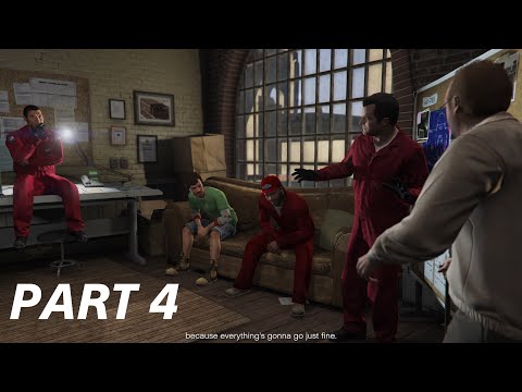 GRAND THEFT AUTO 5 Gameplay Walkthrough 4K PART 4 - JEWELRY STORE HEIST PLANNING (GTA 5) (PS5)