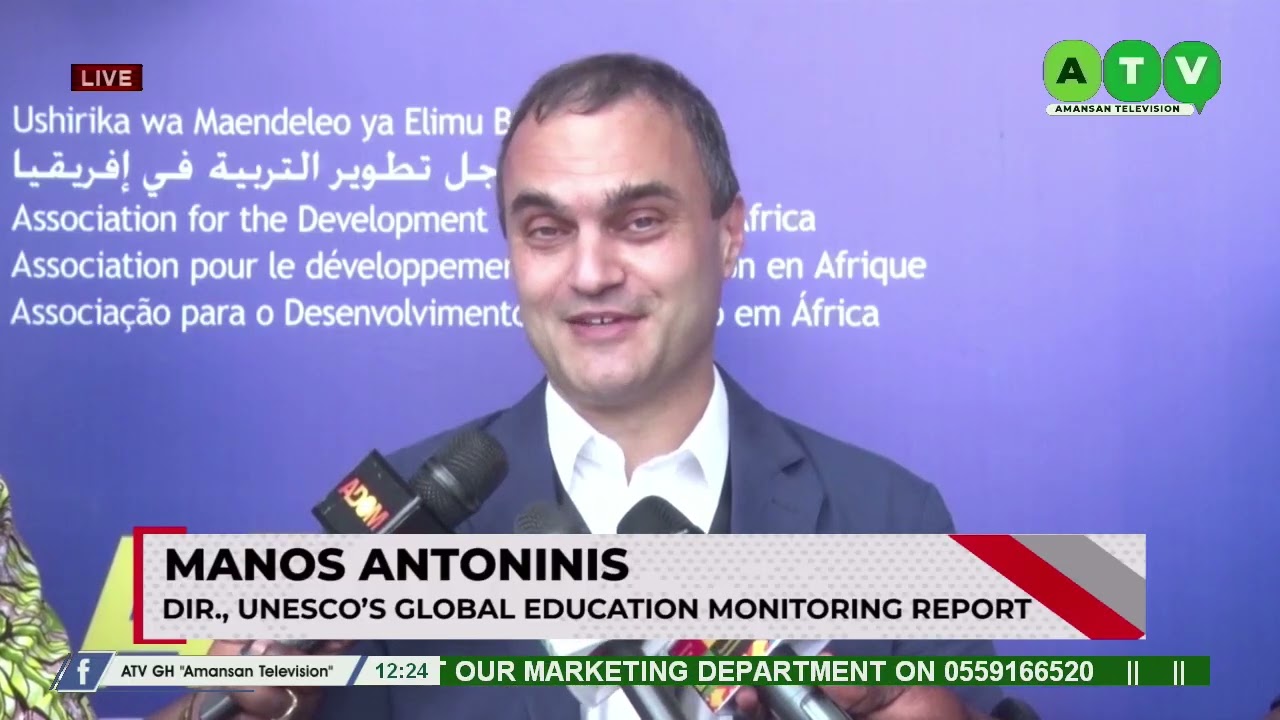 Manos Antoninis interview on the launch of the 2025 Spotlight on Africa report
