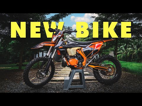 First Ride: KTM 300 TPI 2-STROKE | Hard enduro during a Rainstorm!