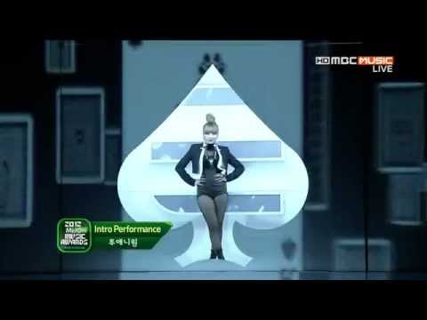 121214 2NE1 intro+ I Love You @ 2012 MMA