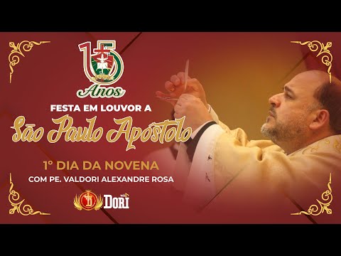 Santa Missa | 1º Dia da Novena em Louvor a São Paulo Apóstolo | 16/01/2026 - 19h30