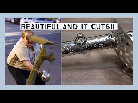 Italian Dueling Saber - Cutting and Stabbing