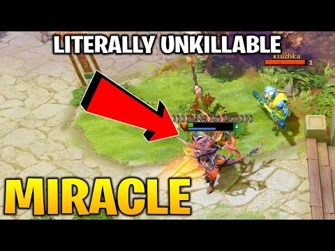 You just can't kill him because His name is "MIRACLE"