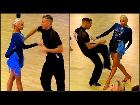 William Gauthier & Anastasia Bondareva (FR) Saphir Cup 2019 - Open Adult Latin [Samba]