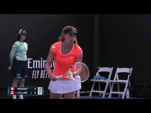 Droguet Aubane v Collard Melodie - 2020 Melbourne