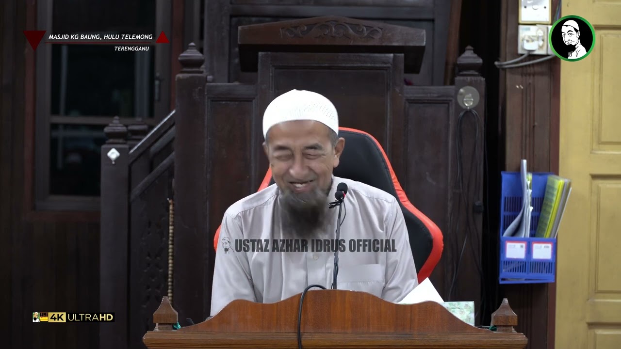 🟡 Koleksi Kuliah Ustaz Azhar Idrus | Masjid Kg. Baung, Hulu Terengganu, Terengganu | 4K