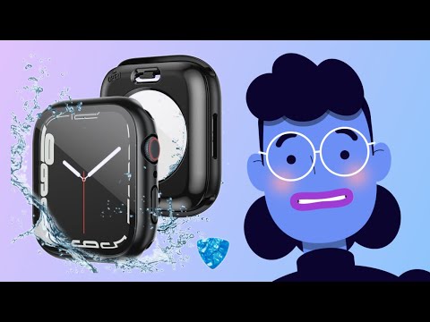 Tensea (2-in-1 for Waterproof Apple Watch Ultra 3/Ultra 2/Ultra Screen Protector Case 49mm, iWatch Protective PC Face Cover Built-in Privacy Tempered Glass Film [26° Anti Spy] [360° Full Protection] video review thumbnail