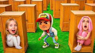 ПРЯТКИ В ШКАФАХ ОТ SUBWAY SURFERS В 3:00 НОЧИ !!!