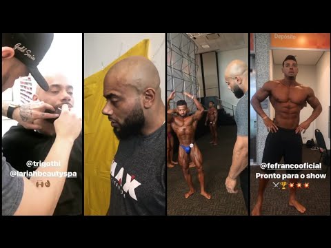 Julio Balestrin PREPRANDO SEUS ATLETAS PRO MUSCLECONTEST 2018 FELIPE FRANCO, FABRÍCIO MOREIRA