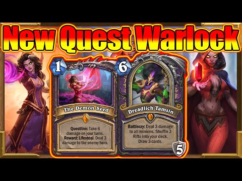 New Questline + Warlock Hero Is Even More Broken! Fractured in Alterac Valley | Hearthstone