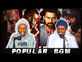 Top 10 Popular BGM ft. KGF, Bahubali, Vikrant Rona, Kaithi, Bhairava, Maari, vip, Kaththi | REACTION