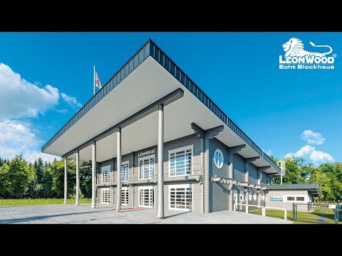 Das neue LéonWood® Geschäfts- und Besucherzentrum - Family Home zu Besuch