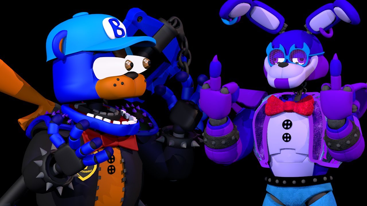 [SFM FNaF] Blue vs Glam