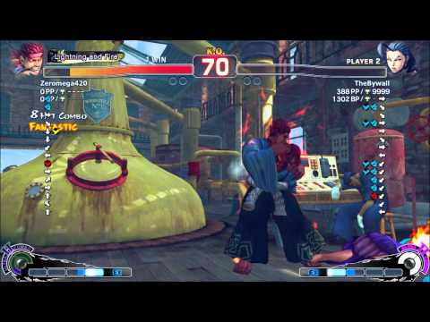 Zeromega420 (Evil Ryu) vs TheBywall (Rose)