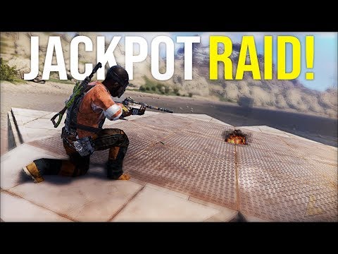 RUST SILENT RAID GIVES JACKPOT SULPHUR PROFIT FROM RICH FARMERS - Rust Survival Gameplay (S11-E8)
