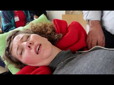 165 Antonio Sangio. Demo session Introspective Hypnosis Class. Migraines, pain neck and arms.