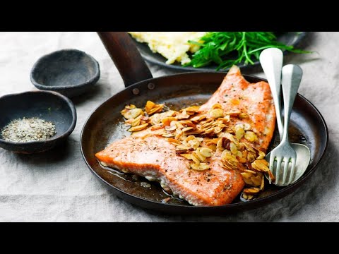 Recette : Truite aux amandes en papillote