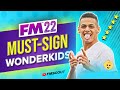 MUST-SIGN Essential FM22 Wonderkids | Football Manager 2022 Wonderkids