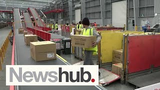 New NZ Post facility can process 30,000 packages per hour - but parcel demand dipping | Newshub