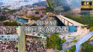 奥須磨公園散歩 DJI  Mini2 iPhone12 Pro Cinematic Video 4K 24fps