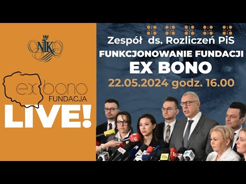 Roman Giertych: Funkcjonowanie Fundacji Ex Bono - Zespół ds. Rozliczeń PiS