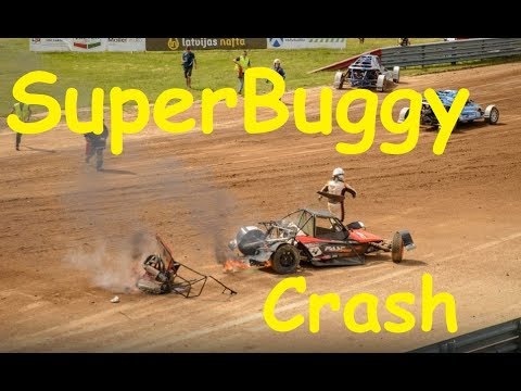 FIA European Autocross Championship 2018 / SuperBuggy Crash 2018