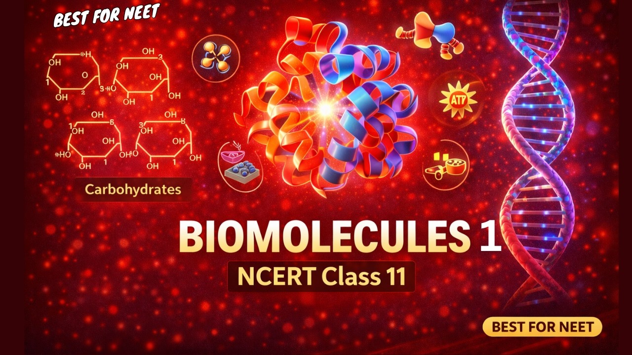 CBSE Class 11 Biology || Biomolecules  Part -1 || Full Chapter || By Shiksha House