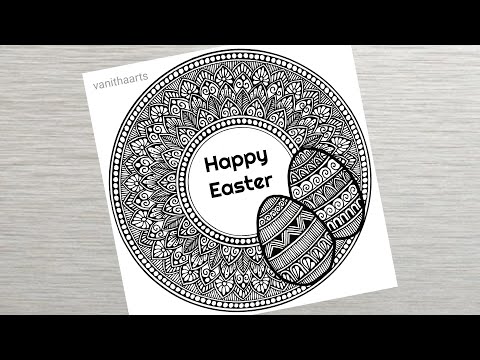 Good Friday Mandala Art How to Draw Mandala for Beginners goodfriday jesuschrist vanithaarts