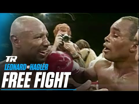 Sugar Ray Leonard vs Marvin Hagler | ON THIS DAY FREE FIGHT | The Super Fight