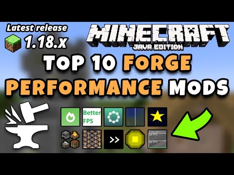 Boost FPS with 10 Performance Mods in Minecraft 1.18.1!