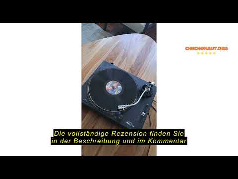 Produktbewertung: Glorious VNL-500 USB | Quarzgesteuerter Plattenspieler mit Direktantrieb, Ideal al