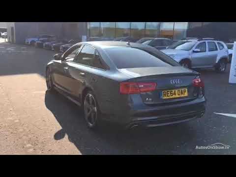 RE64OAP AUDI A6 TDI QUATTRO S LINE BLACK EDITION GREY 2014, West London Audi
