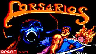 [Amstrad CPC] Corsarios - Longplay