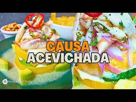 ¿Cómo preparar la MEJOR Causa Acevichada? Aquí nuestra receta SECRETA | Recetas del Profe