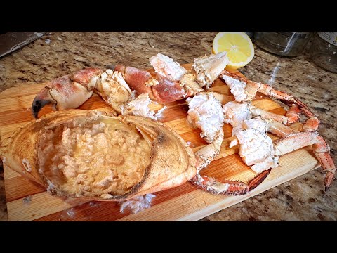 Cocer Buey de mar 🦀 abrir limpiar preparar