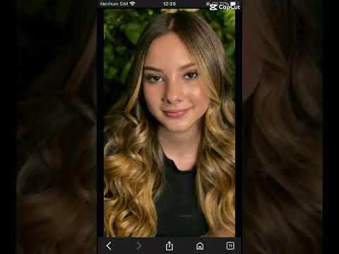 Qual penteado da luna vcs preferem?#luna serman _#heitor